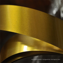2.8/2.8 T3 Temper Golden Lacquered Tinplate Strip